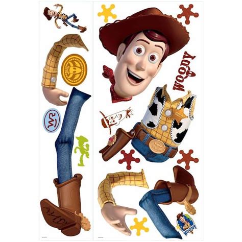Buy 5 In X 19 In Toy Story Woody 18 Piece Peel And Stick Giant Wall Decals Online At Lowest