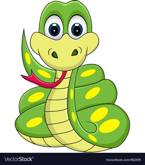 Learn how to draw snake cartoon pictures using these outlines or print just for coloring. Funny snake cartoon Royalty Free Vector Image - VectorStock