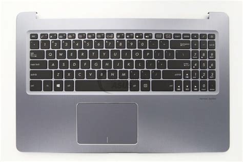 Us Qwerty Backlit Grey Keyboard For Vivobook Accessoires Asus
