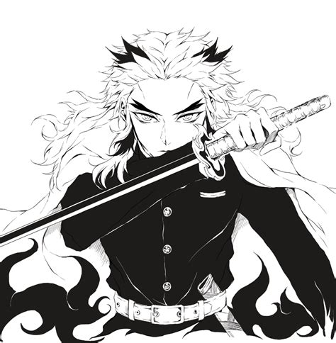 View And Download This 1661x1700 Rengoku Kyoujurou Image With 9