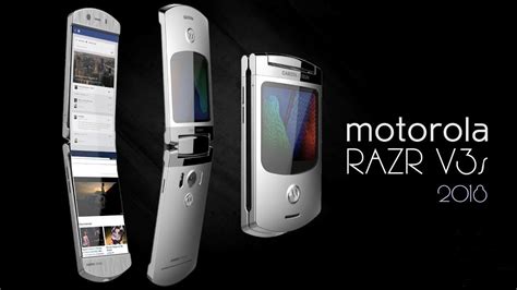 As mentioned, when the motorola razr v3 entered the market, almost every other phone available to customers was dull and boring. Motorola RAZR V3 2018 Concept Design - YouTube