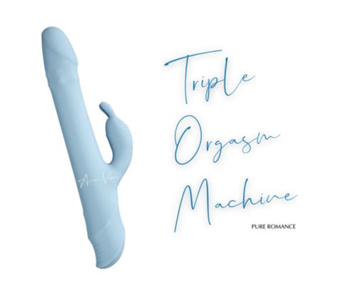 Pure Romance Triple Orgasm Machine Thrusting Dual Vibrator Mind Blowing Pleasure Ebay