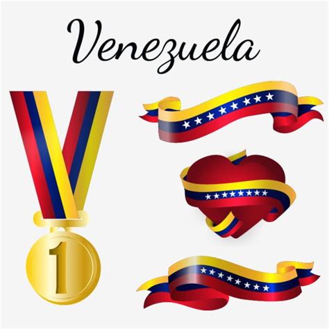 Venezuela Flag Venezuela Bandera País Png Y Vector Para Descargar