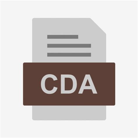 Document File Folder Vector Design Images Cda File Document Icon