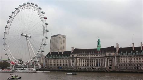 London Eye Is A Big Ferris Wheel Situated On Banks Of The River