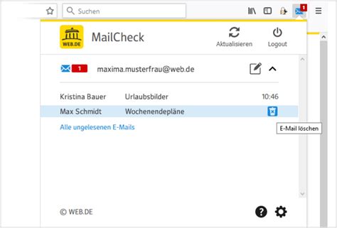 Neue Praktische Funktionen Im Mailcheck Webde Tipp