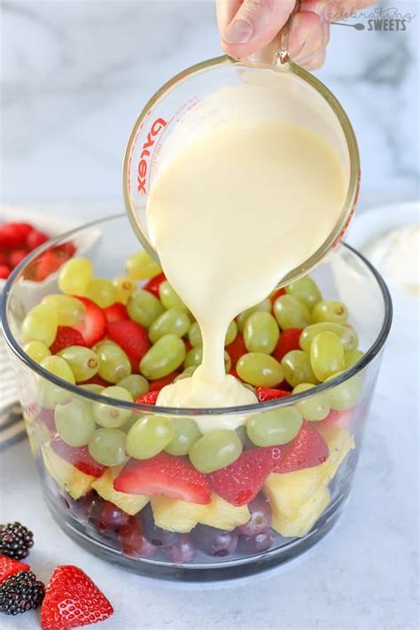Maybe you would like to learn more about one of these? FRUIT TRIFLE - Layers of fresh fruit topped with homemade ...