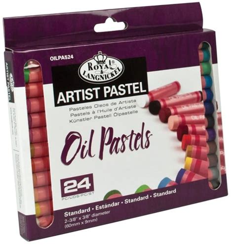 Royal And Langnickel Set Of 24 Standard Oil Art Pastels Oilpa524 Art
