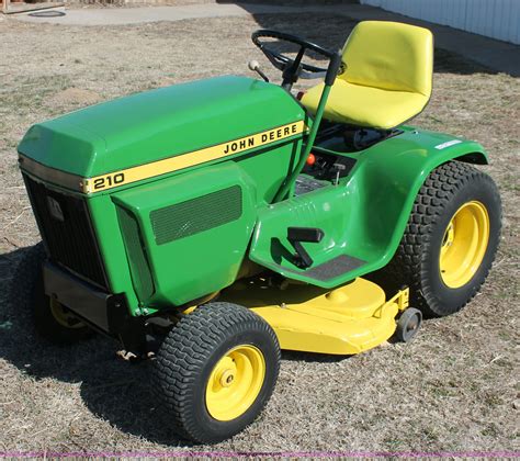 John Deere 210 Lawn Tractor At Garden Equipment