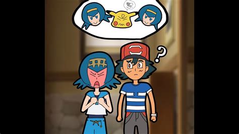 Pokémon Texting Ash X Lana Youtube