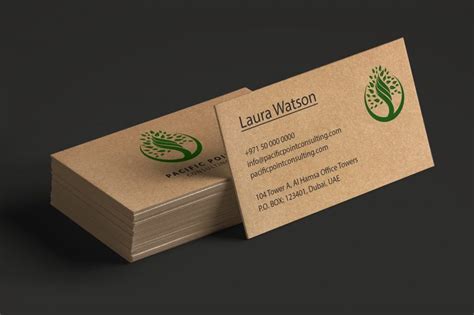 Eco Friendly Business Cards 250 Qty Spectrum Sustainable Printing