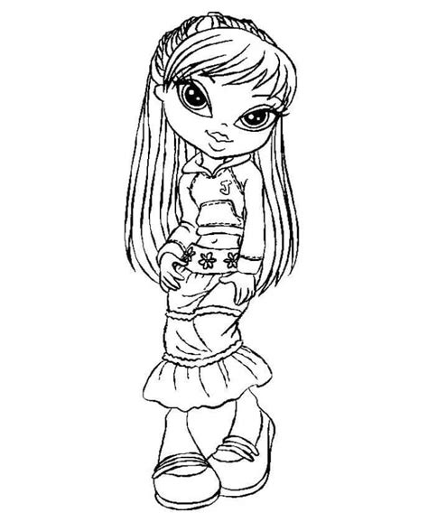 Bratz 13 Coloring Page Free Printable Coloring Pages For Kids