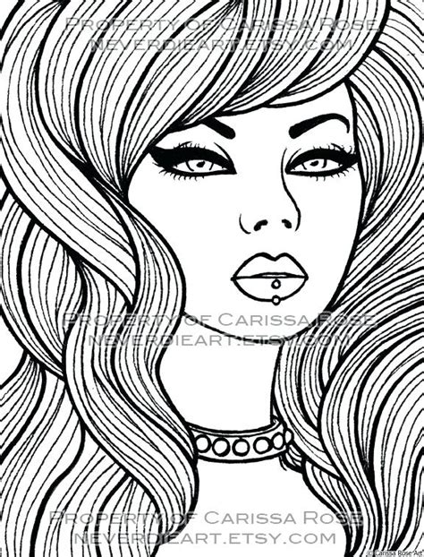 Coloring Pages For Girls Hard At Free Printable