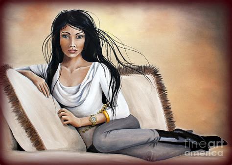 Persian Princess Painting By Pechez Sepehri Fine Art America
