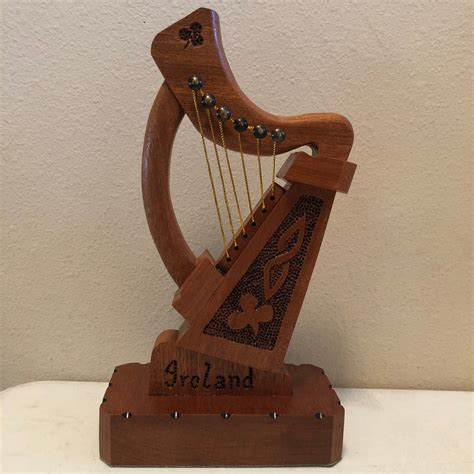 Irish Decorative Harp Handmade In Ireland Celticness