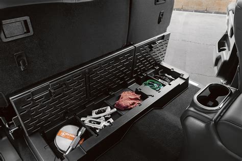 2021 Nissan Titan Rear Underseat Cargo Organizer Crew Cab Lockable