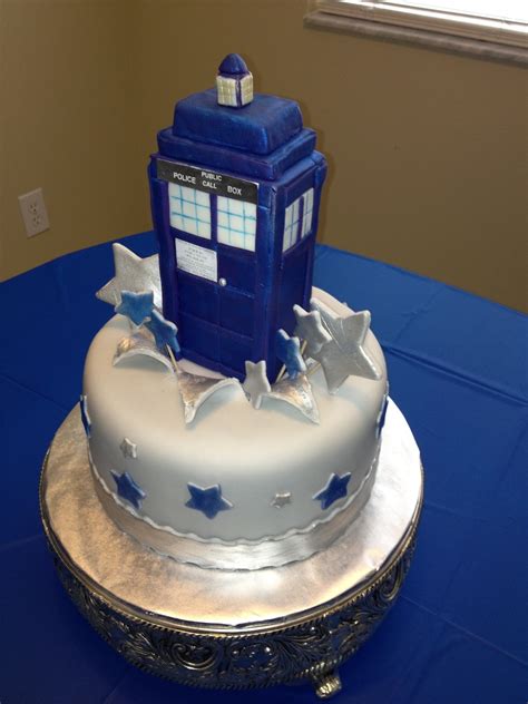 This doctor who party was about a month in the making. Dr Who Tardis Cake The Tardis Is Where The Dr Travels ...