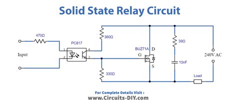 Solid State Relay Using Moc Optoisolator