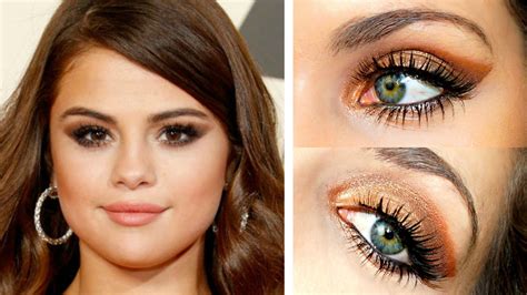 Selena Gomez 2016 Grammy Awards Makeup Tutorial Easy Dark Smokey Eye Dark Smokey Eye