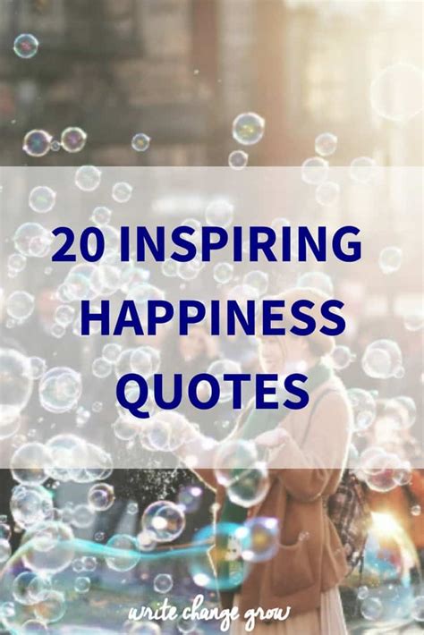 20 Inspiring Happiness Quotes