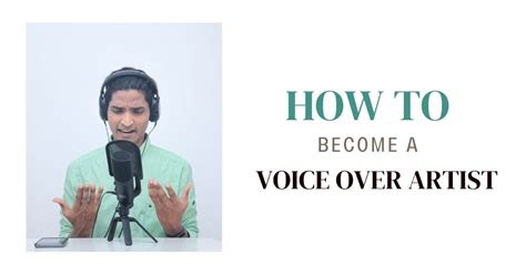 How To Become A Voice Over Artist