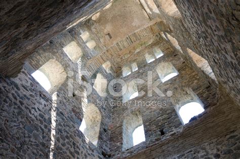 Medieval Tower Inside View Stock Photos