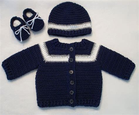 Crochet Boy Sweater Crochet Baby Sweater Sets Baby Boy Sweater