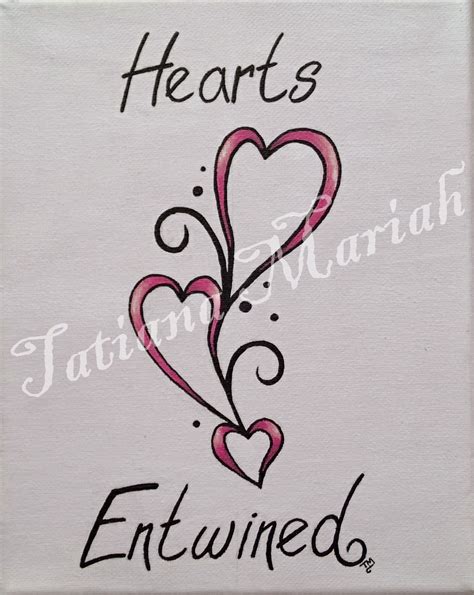 Heart tattoos are a very popular tattoo for men and women. TatiMariArt LLC: July 2014