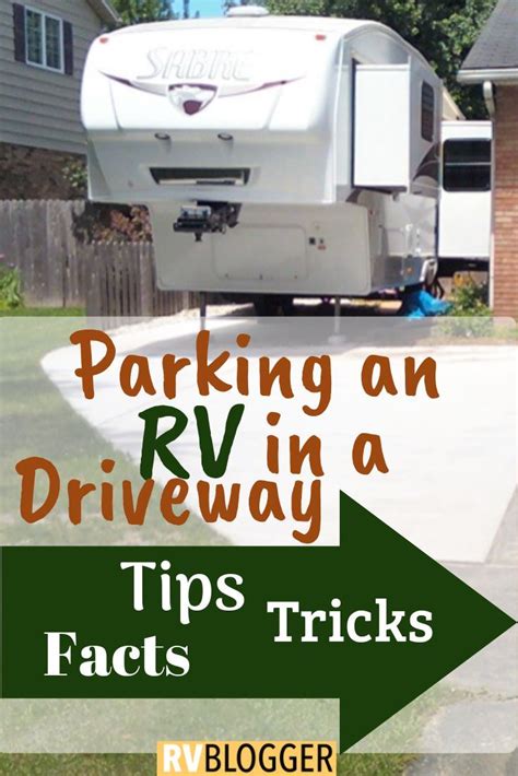 Can I Park An Rv In My Driveway Rv Camping Tips Rv Rv Camping