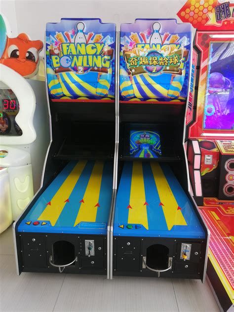 Kids will enjoy this arcade edition of bowling with jungle themed animation. magic bowling arcade game machine - YUTO Games