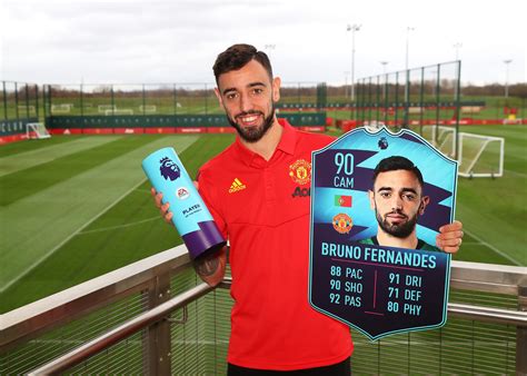 Join the discussion or compare with others! Bruno Fernandes Gets Blessed With a Stacked FIFA 20 Card ...