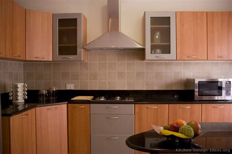 .around for new kitchen cabinet doors, classic solid wood is most likely high up on your list. Pictures of Kitchens - Modern - Medium Wood Kitchen ...