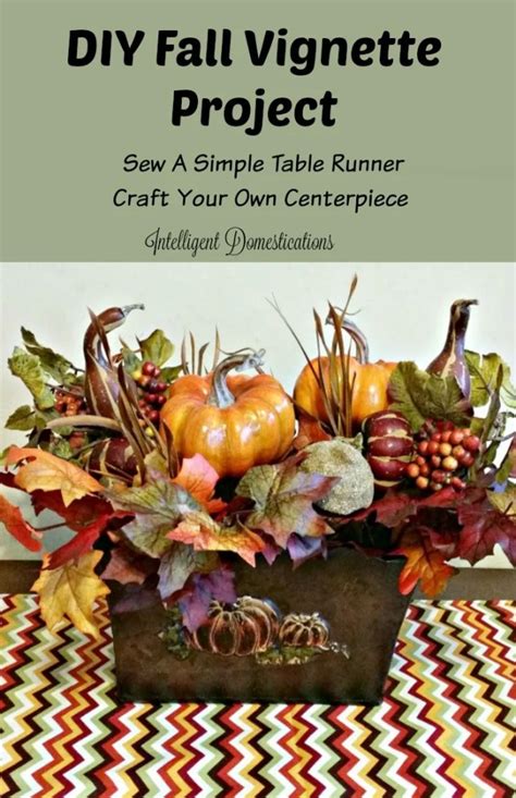 Fall Vignette Craft Projects