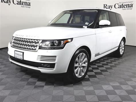 Certified Pre Owned 2017 Land Rover Range Rover V6 Supercharged Hse Swb