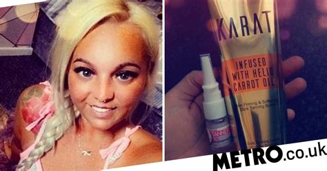 Woman Snorts Fake Tan To Get A Bronzed Glow Metro News