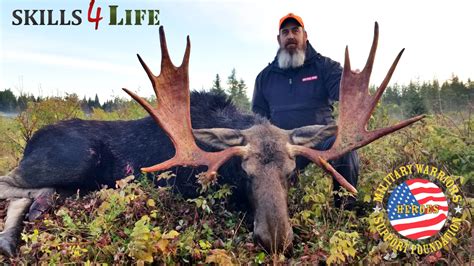 Vets Celebrate Successful Moose Hunt In Maines Disabled Veteran