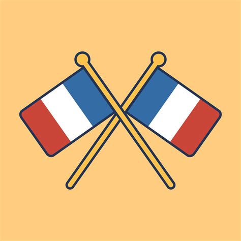 Ilustración De Vector De Bandera De Francia 2315249 Vector En Vecteezy