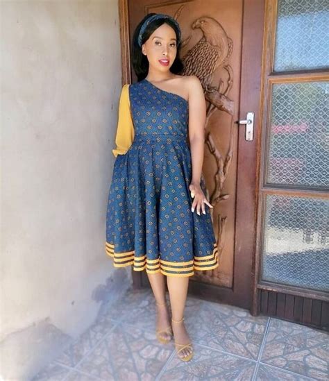 Latest Shweshwe Dress Designs For Womens Shweshwe Home