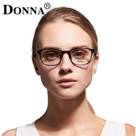 Donna Reading Glasses Women Anti Blue Ray Diopter Glasses Women Optical Prescription Glass For