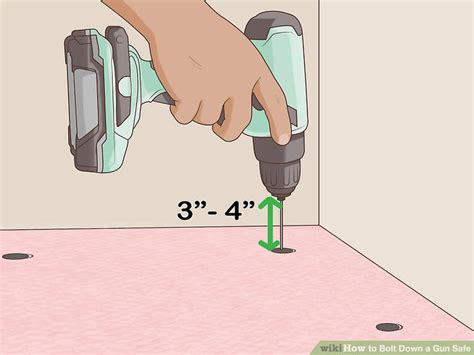 How To Bolt Down A Gun Safe 13 Steps With Pictures Wikihow