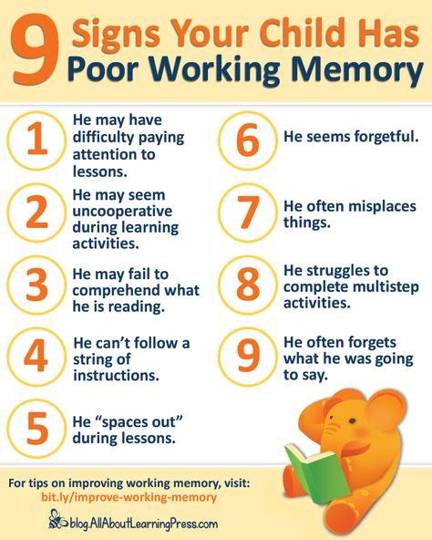 Improving Your Childs Working Memory Downloadable E Book Working