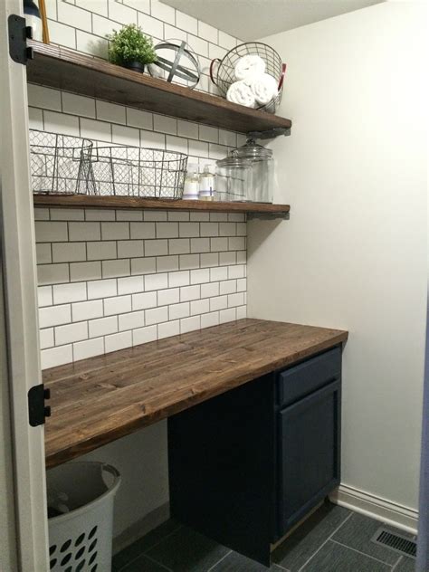 I really wanted to save the money and build one myself. Pin by Fancy Fig Brymer on Home | Modern farmhouse laundry ...