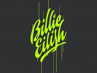 Billie Eilish Symbol Wallpapers Vector Dribbble Lettering