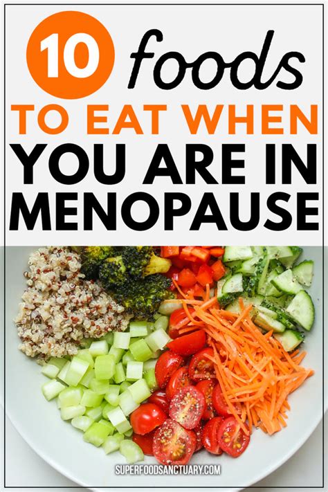 10 Best Foods To Eat During Menopause Superfood Sanctuary