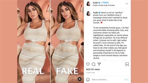 Huda Kattan Shares How Much She Photoshops Her Body