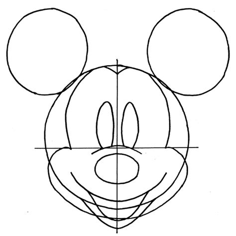How To Draw Mickey Mouse Easy Step By Step Instructions Colorful