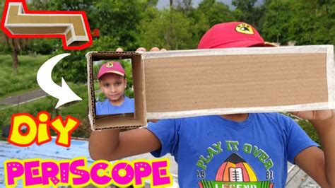 How To Make Periscope From Cardboard Diy Periscope Easy Youtube