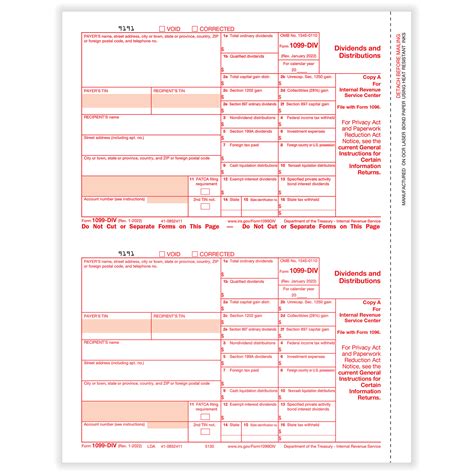 1099 Div Forms Irs 1099 Div Form Formstax