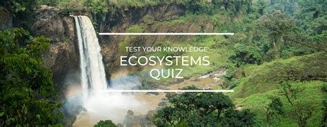 Ecosystems Quiz Saving Earth Encyclopedia Britannica