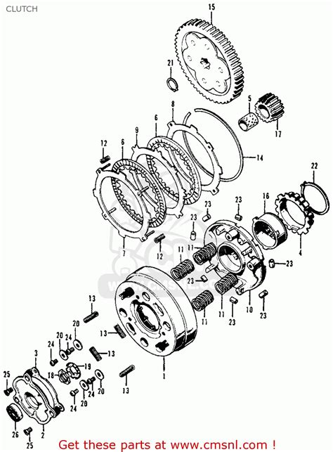 User manual | honda ct70 shop manual. Honda CT70 TRAIL 70 K0 1969 USA CLUTCH - buy CLUTCH spares ...